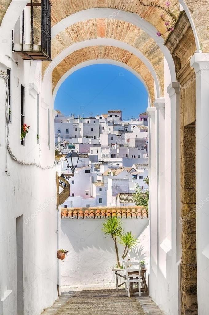 Apartamento la muralla Vejer de la Frontera Bagian luar foto